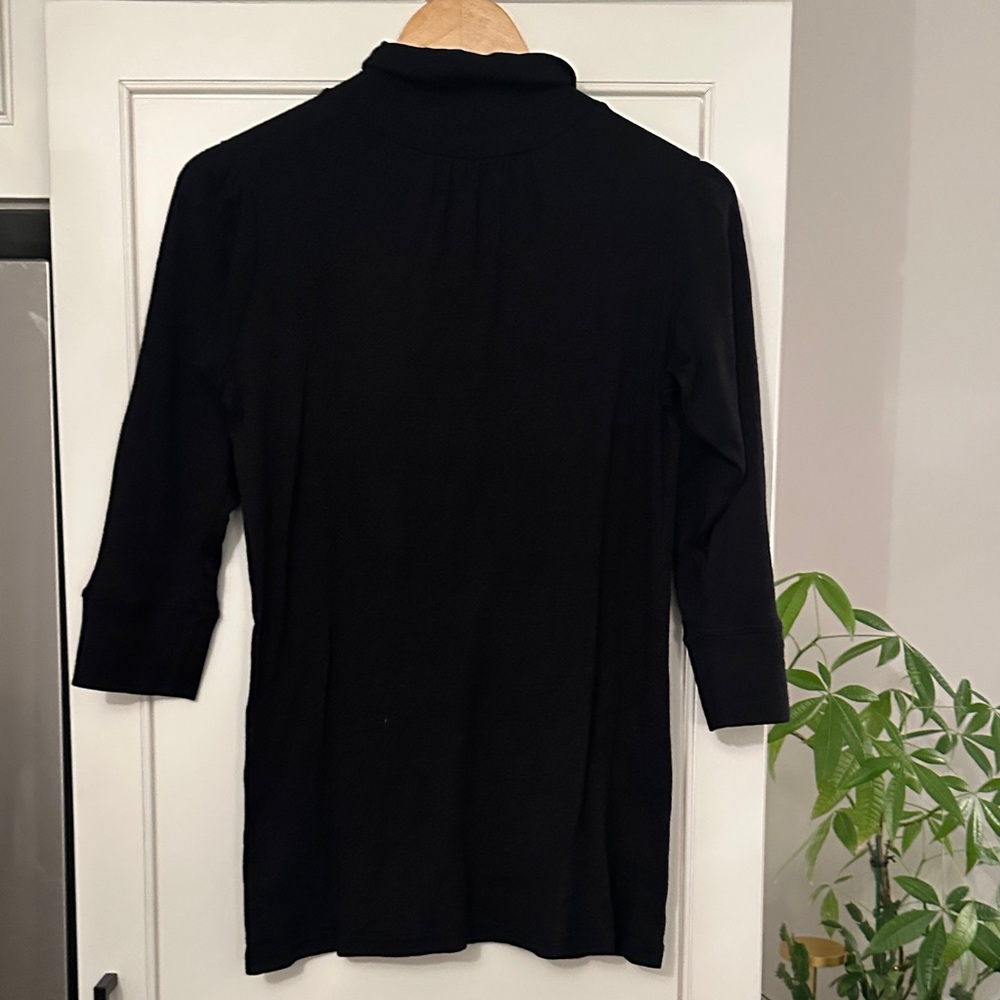 Michael Stars Black Long Sleeve Top